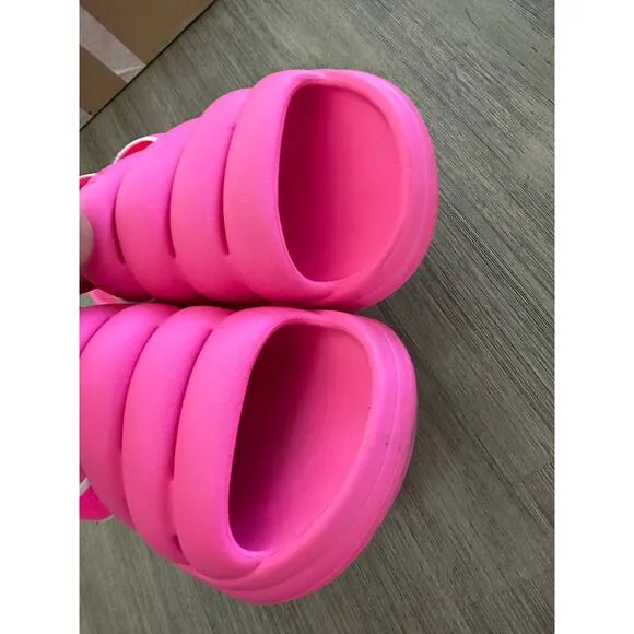 Ugg sport yeah pink women’s waterproof slides size 8 in original box