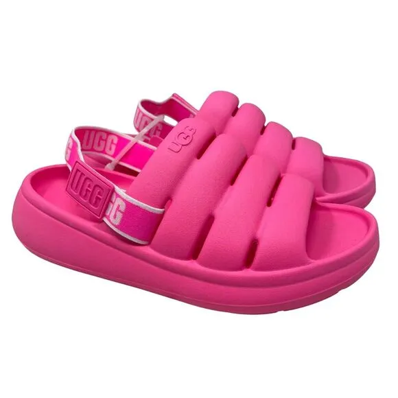 UGG Sport Yeah Sandals Taffy Pink Women's Size 8 New !!  1126811-TYPN