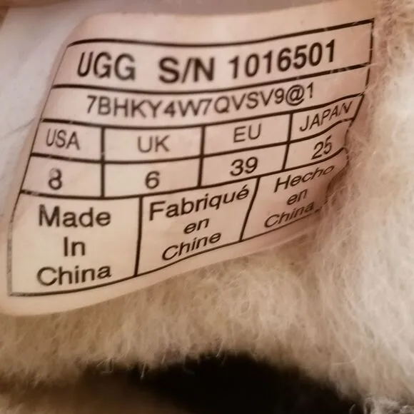 Ugg Suede Fur Lined Boots