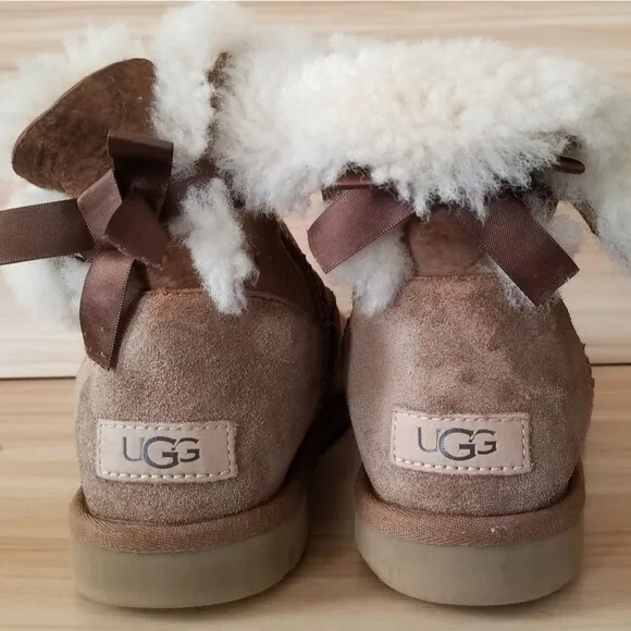 Ugg Suede Fur Lined Boots