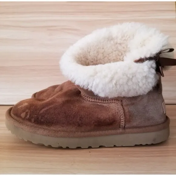 Ugg Suede Fur Lined Boots