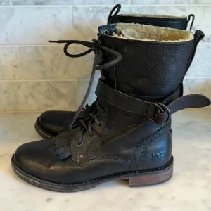 UGG Women's Jenna Military‎ Boots - Round Toe Sz 7