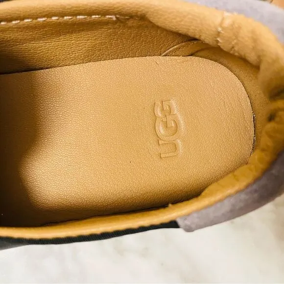 UGG Cas Slip On Leather Sneakers