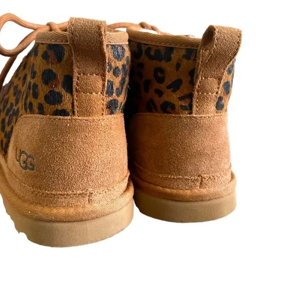 UGG➕NEW Neumel Leopard Cow Hair Boot