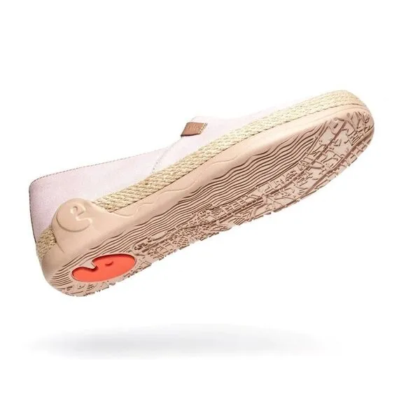 UIN Women's Espadrilles Slip Ons Walking Casual Loafers Marbella (Summer Blue)