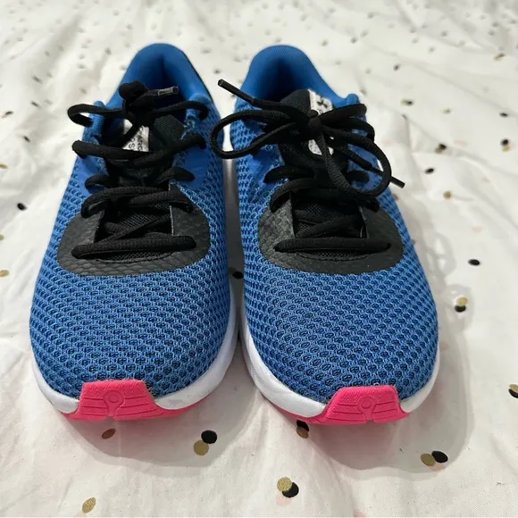 Under Armour Blue Mesh Sneakers