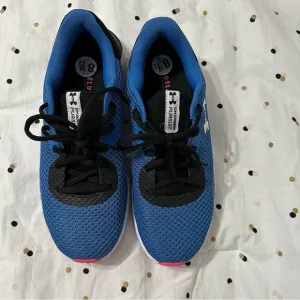 Under Armour Blue Mesh Sneakers