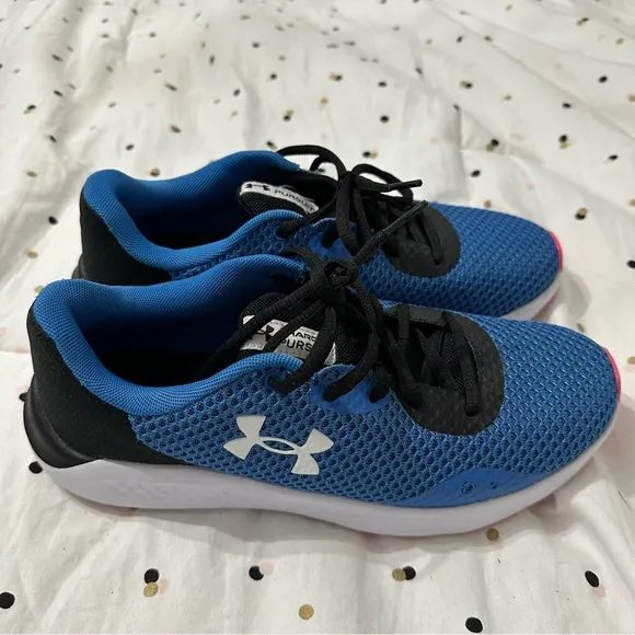 Under Armour Blue Mesh Sneakers
