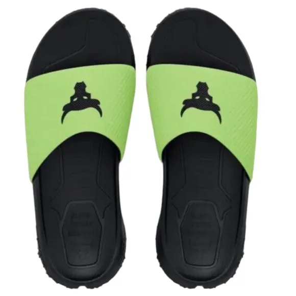 UNDER ARMOUR • Quirky Lime Project Rock Slides Sandals Swim Beach Gym