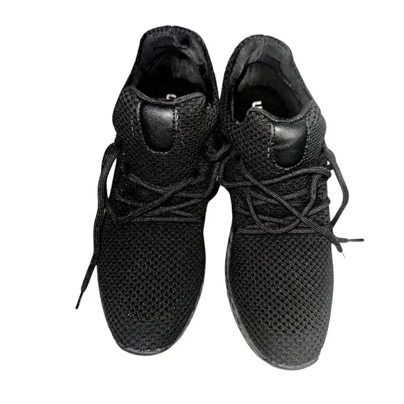 Urban Sport by J/Slides Tommie Stretch Nylon Sneaker- size 8- black- New