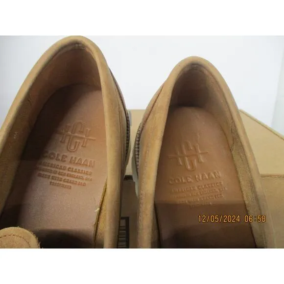 USED Cole Haan Men's American Classics Penny Loafers, , Tan, 8 Medium US