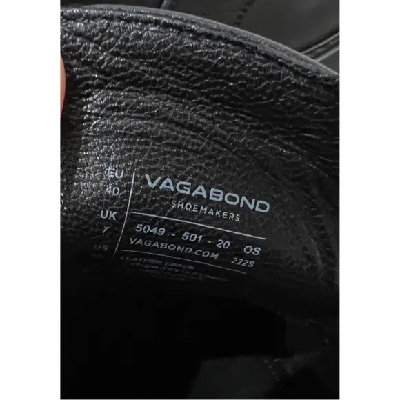 Vagabond Cosmo 2.0 Patent Leather Loafers Size 10
