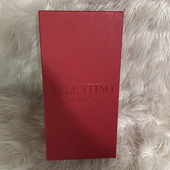 Valentino Black Rockstud Patent Leather Flats