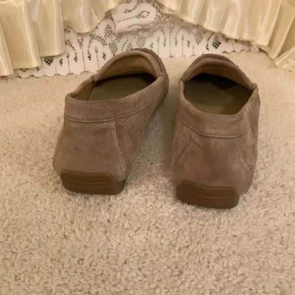 VANELI  WOMENS SUEDE PENNY LOAFERS