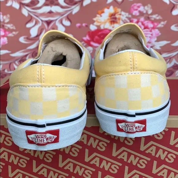 VANS CLASSIC SLIP ON CHECKERBOARD Gldnhztrwht MEN’