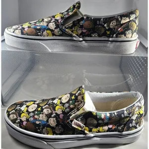 Vans Classic Slip-on X Peanuts &quot;The Gang&quot; Rare Ships FAST