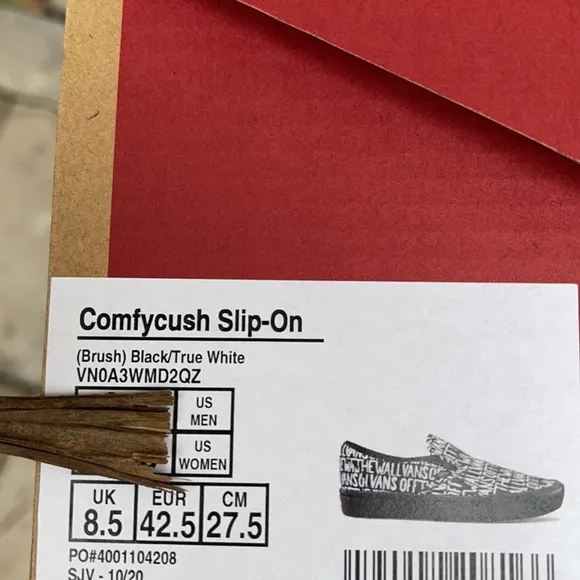 VANS COMFYCUSH SLIP ON BRUSH MENS