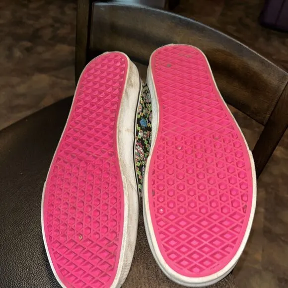 VANS Dia De Los Muertos Day Of The Dead Glow In The Dark Men’s Skateboard SZ 10