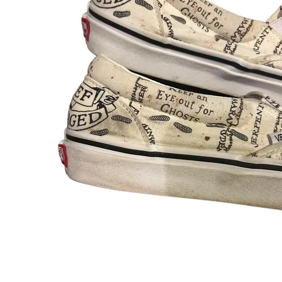 Vans Harry Potter x Classic Slip-On Marauder's Map sneaker men sz 11/ women 12.5