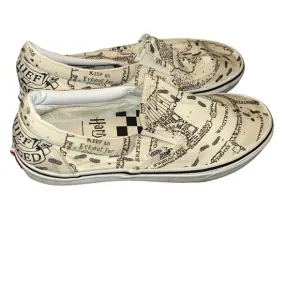 Vans Harry Potter x Classic Slip-On Marauder's Map sneaker men sz 11/ women 12.5
