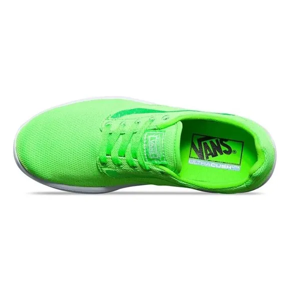 VANS ISO 1.5 Gecko Green UltraCush Mens Mesh Sneakers