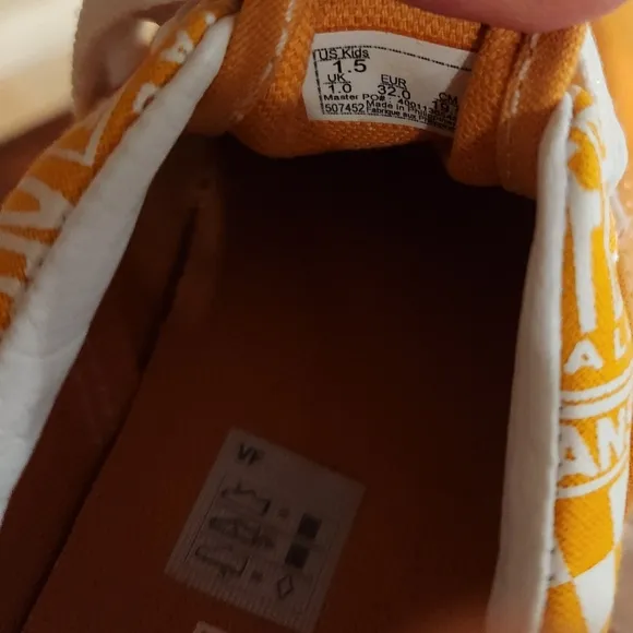 VANS Kids Golden Nugget Slip on Sneakers Skate Shoes NEW