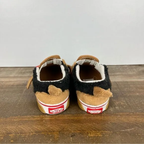 Vans Kid's Sneakers Cute Dog Design- Size 4