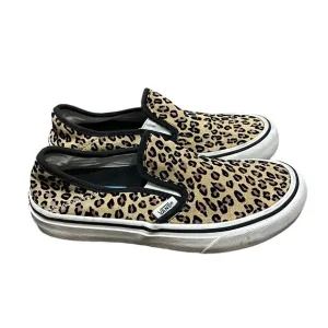 Vans Leopard Print Slip on Sneakers Size 5.5