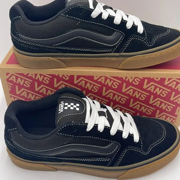 Vans Men’s Caldrone Suede Mesh Black/GumVN0A5JM2B9M Sneakers