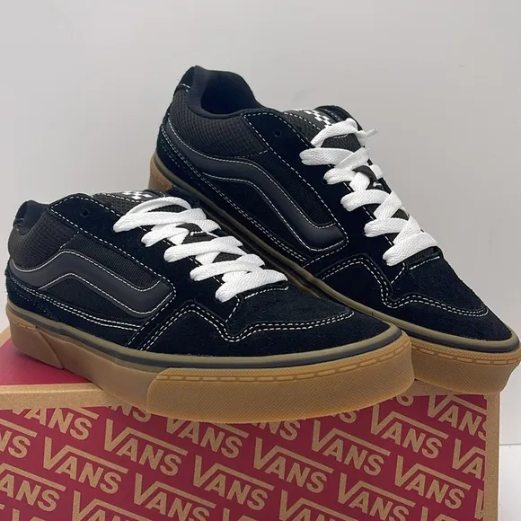 Vans Men’s Caldrone Suede Mesh Black/GumVN0A5JM2B9M Sneakers