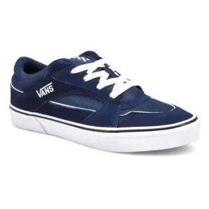 Vans Men's Colson Navy Blue Low-top Suede Sneakers Size 9.5