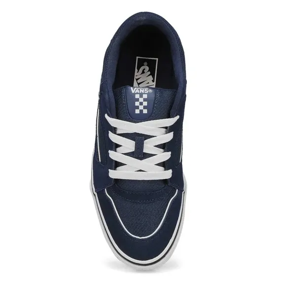 Vans Men's Colson Navy Blue Low-top Suede Sneakers Size 9.5