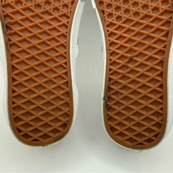 Vans Metallic Rose Gold Slip-On Sneakers