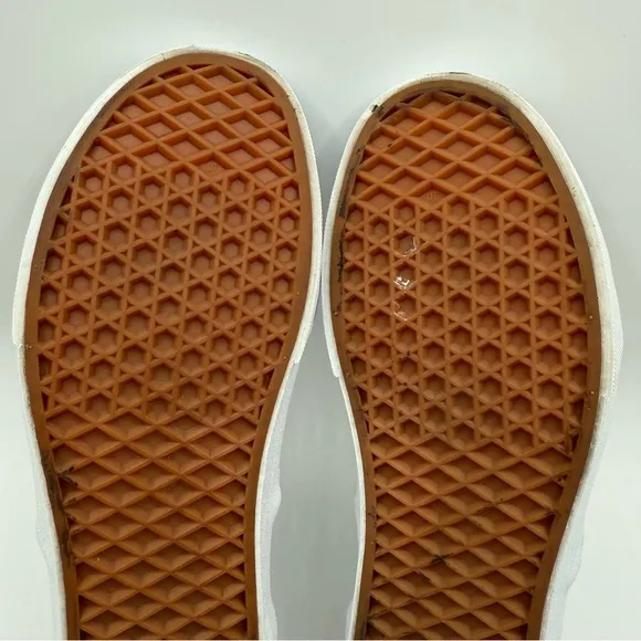 Vans Metallic Rose Gold Slip-On Sneakers