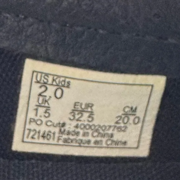 Vans shark slip on sneakers kids size 2