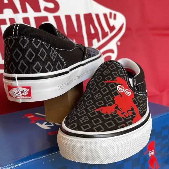 Vans Skate Slip-On Krooked By Natas For Ray Barbee Men’s sneakers