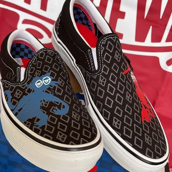 Vans Skate Slip-On Krooked By Natas For Ray Barbee Men’s sneakers