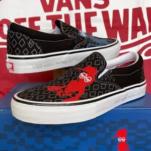 Vans Skate Slip-On Krooked By Natas For Ray Barbee Men’s sneakers