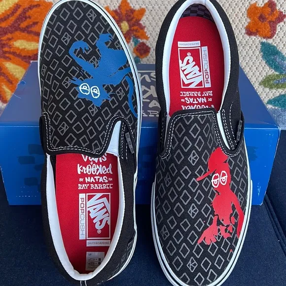 Vans Skate Slip-On(Krooked By Natas For RayVNOA5FCAAPMMen’s sneakers