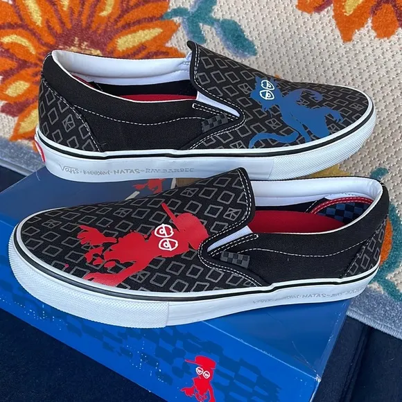 Vans Skate Slip-On(Krooked By Natas For RayVNOA5FCAAPMMen’s sneakers