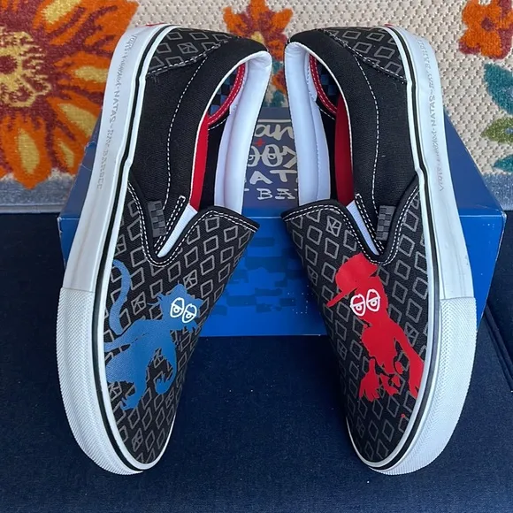 Vans Skate Slip-On(Krooked By Natas For RayVNOA5FCAAPMMen’s sneakers