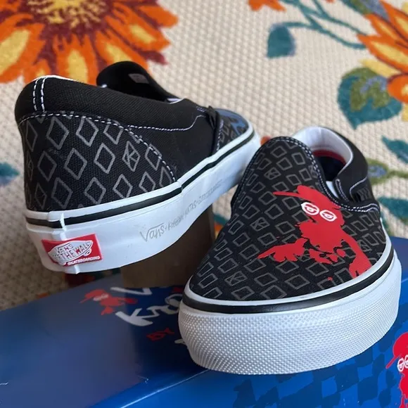 Vans Skate Slip-On(Krooked By Natas For RayVNOA5FCAAPMMen’s sneakers