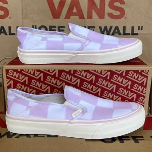 Vans Slip On Big Check Lilac/Marshmallow sneakers Men’s