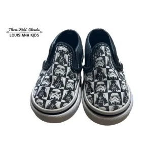 Vans Sz 4 Star Wars Slip-On Sneakers