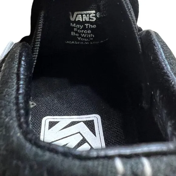 Vans Sz 4 Star Wars Slip-On Sneakers