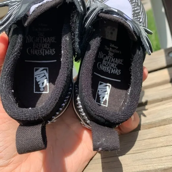 Vans toddler nightmare before christmas slip on sneakers