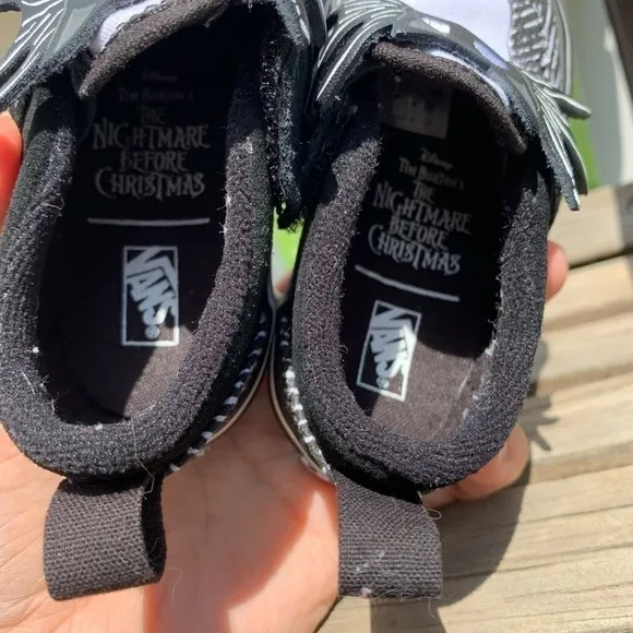Vans toddler nightmare before christmas slip on sneakers