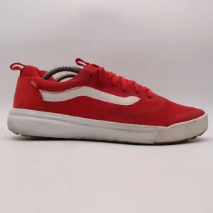Vans UltraRange Rapidwel Men’s Size 11.5 Red Mesh Athletic Skate Sneakers