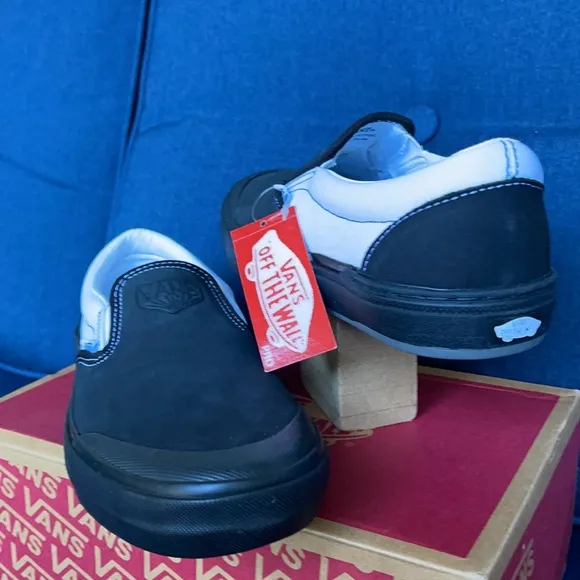 Vans WMNS BMX Slip-On Dak Black/White Sneakers