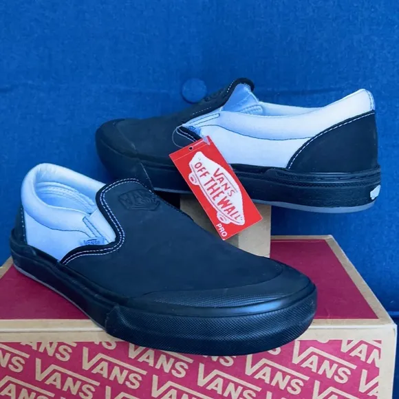 Vans WMNS BMX Slip-On Dak Black/White Sneakers